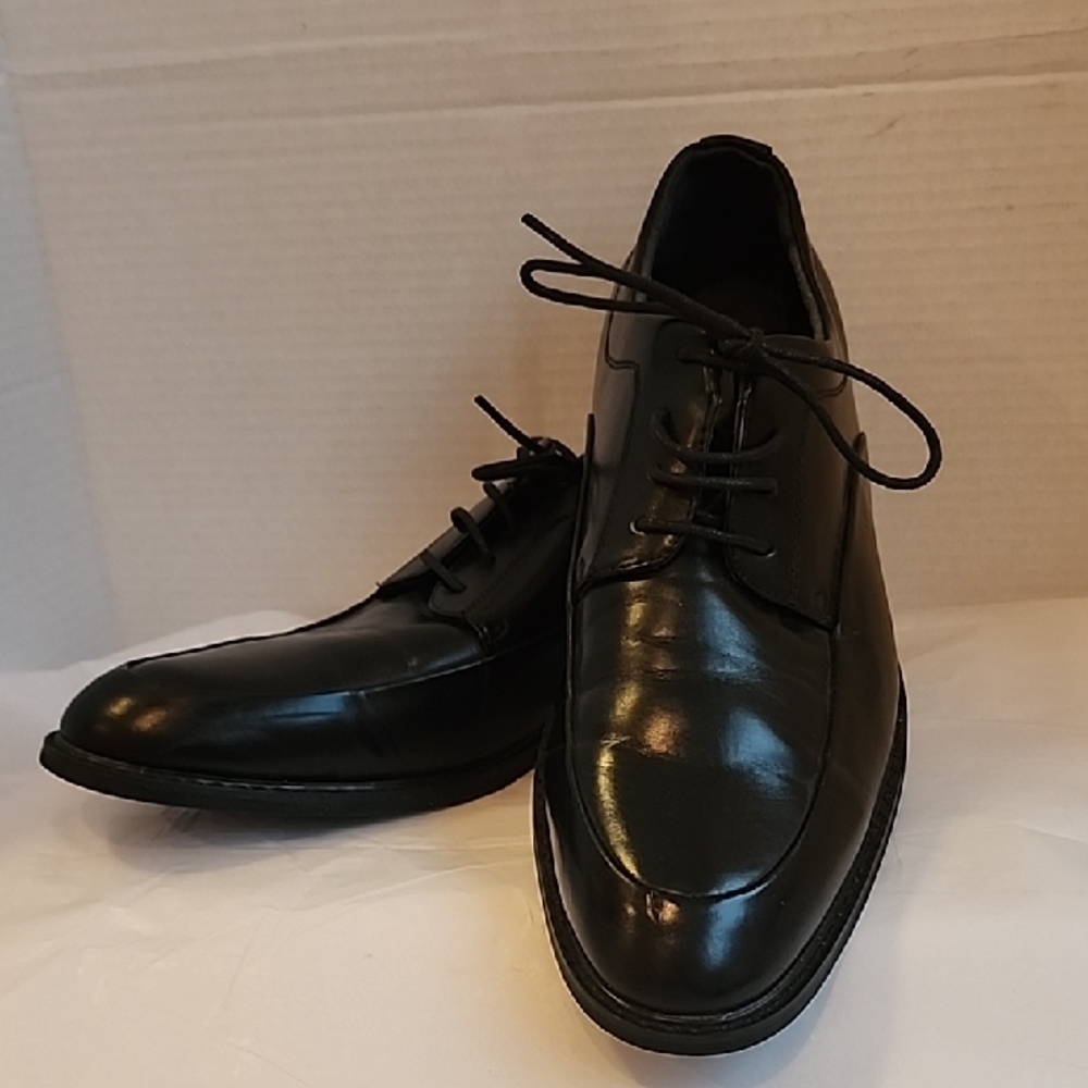 Bruno Marc Classic Black Men's Lace-Up Dress Shoes. 10.5